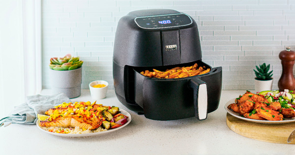 Bella Pro Series - 4-qt. Touchscreen Air Fryer Only $39.99 - The ...