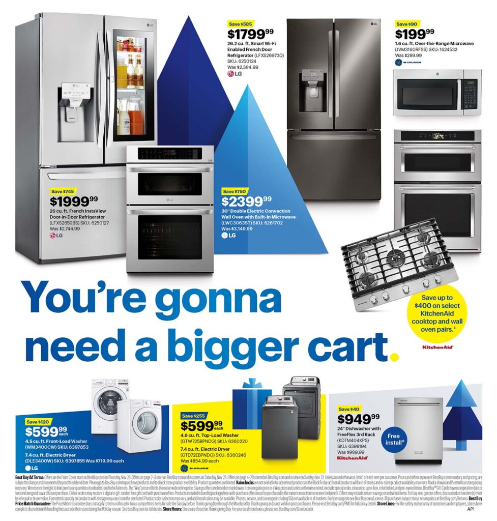 best buy black friday 2020 refrigerator deals