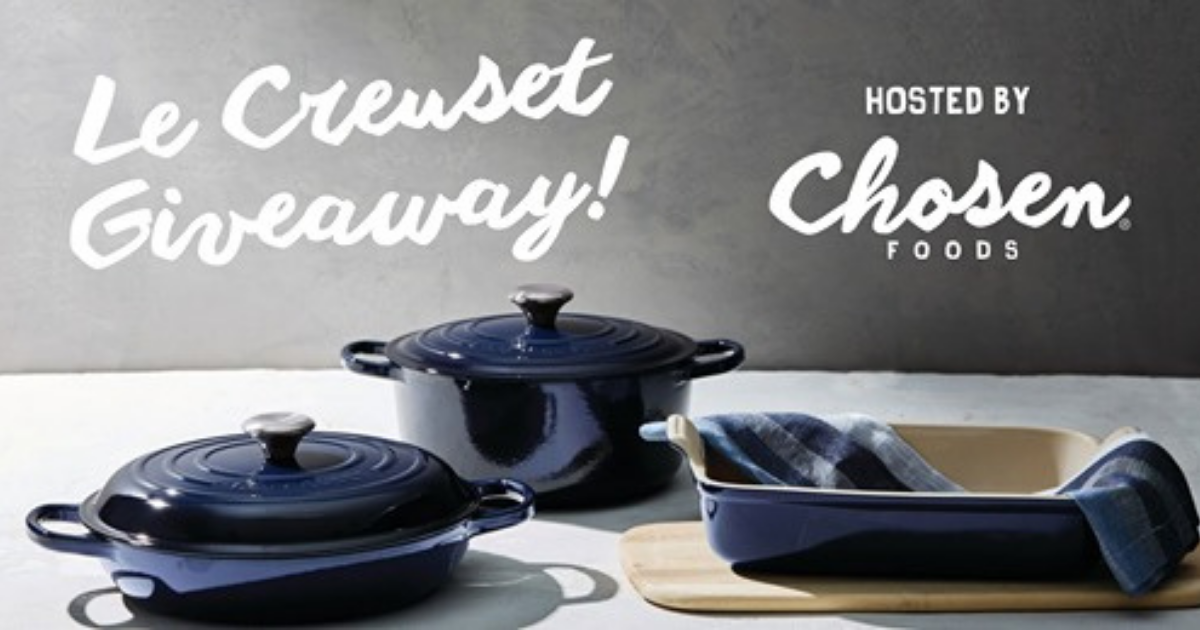 Chosen Foods Le Creuset Giveaway The Freebie Guy®