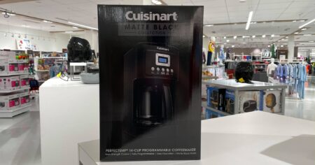 Cuisinart Matte Black Cup Programmable Coffeemaker