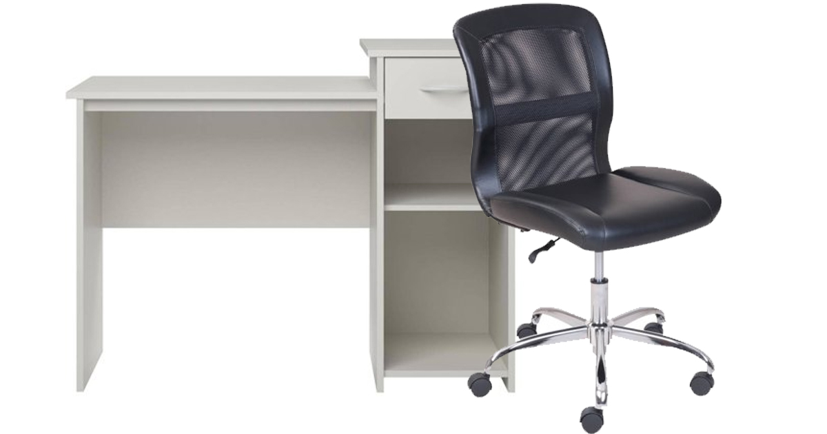 mainstays student desk and your choice of office chair