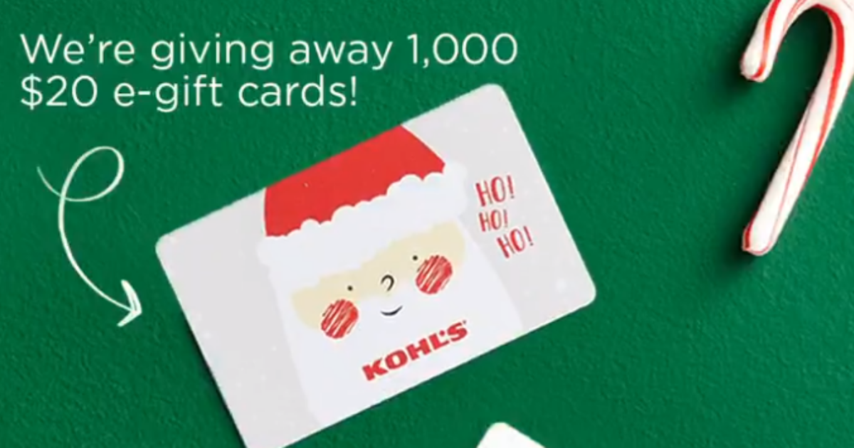 The Kohl’s Black Friday Sweepstakes The Freebie Guy®