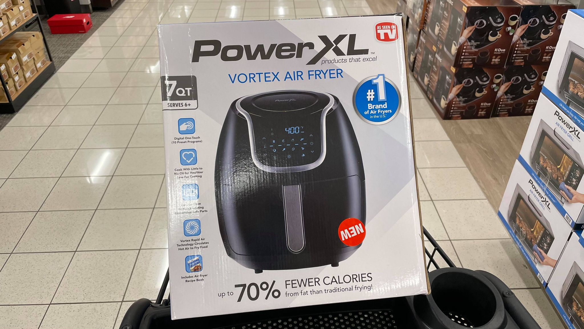 PowerXL Vortex Air Fryer Plus 7QT 