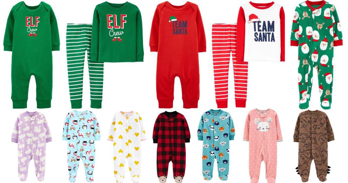 Carter's Doorbuster Deal Of The Day 8 Jammies The Freebie Guy® ️️️
