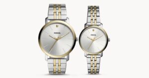 fossil his hers watches