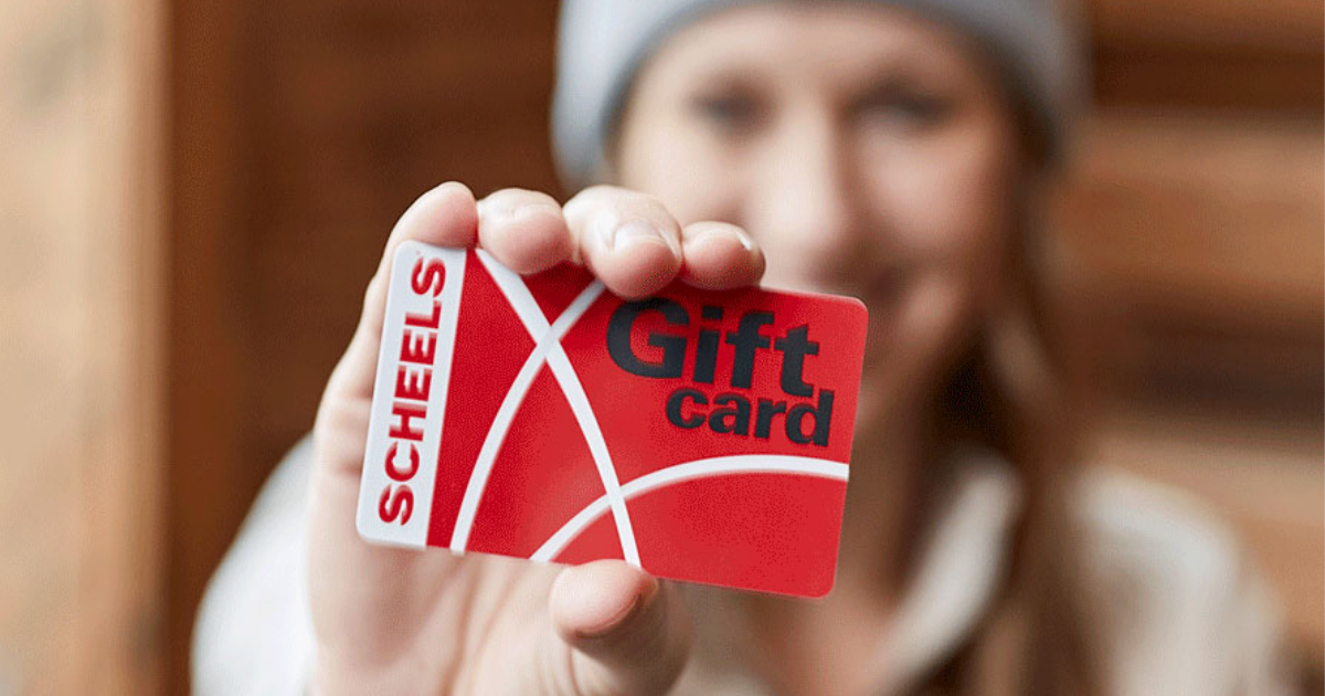 SCHEELS 1,000 Gift Card Giveaway The Freebie Guy® ️️️