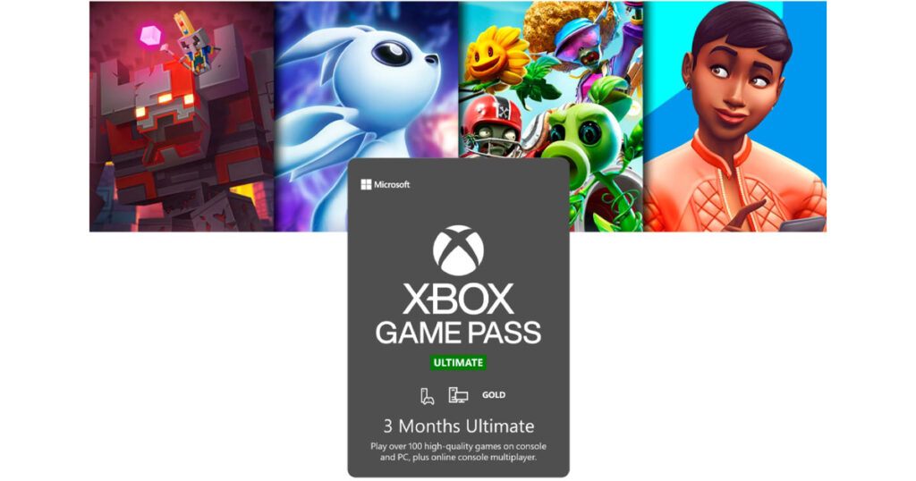 game pass ultimate 3 months