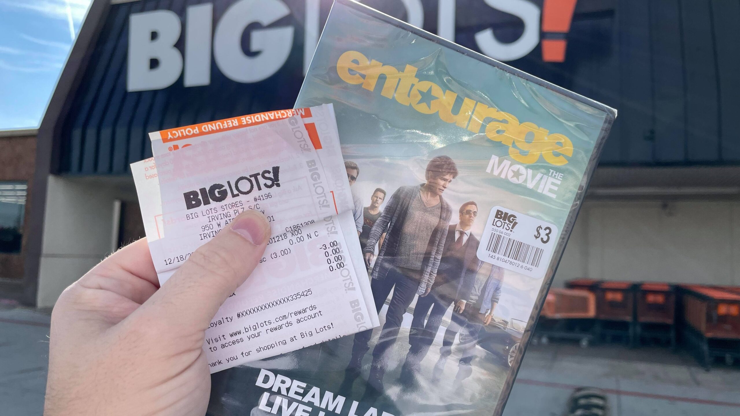 FREE DVD for Big Lots Rewards Members The Freebie Guy®