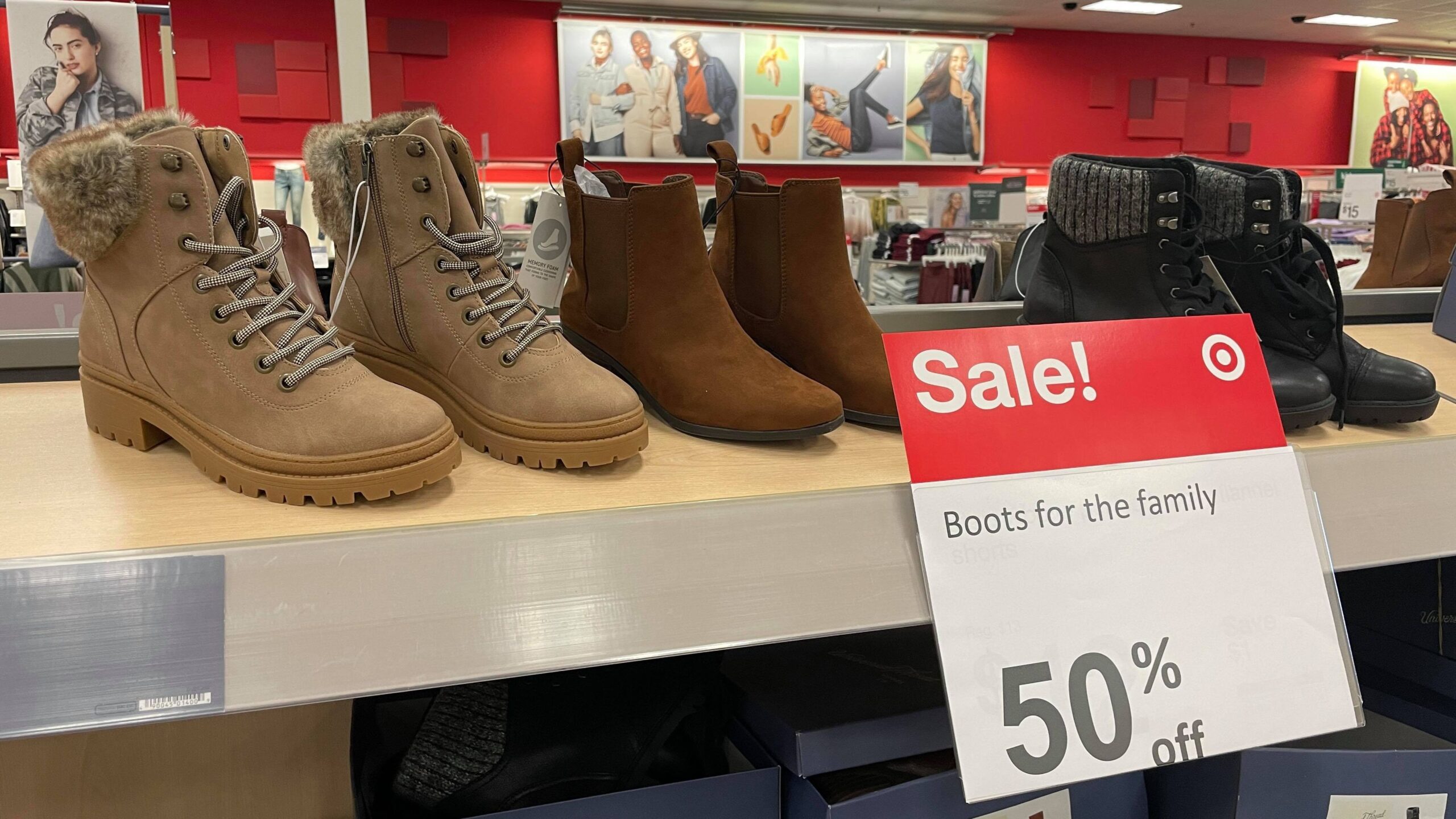 Target Boots 50% Off for the Whole Family! - The Freebie Guy® ️️️