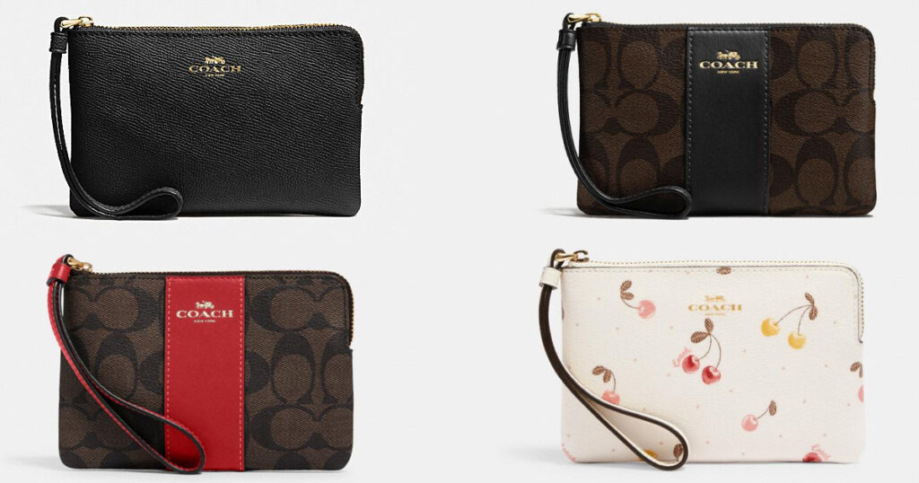 coach outlet wristlet sale