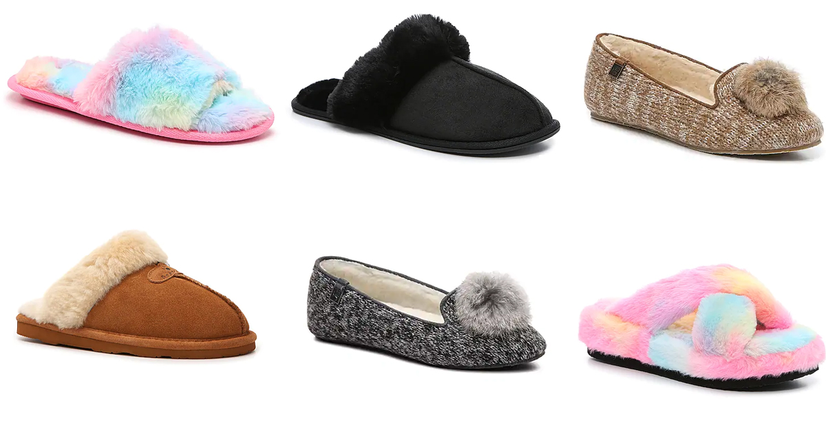 DSW - 50% OFF SELECT SLIPPERS + FREE SHIPPING - The Freebie Guy®