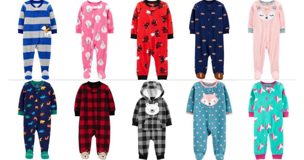 Carter's 3 OUTFITS FOR 1! Buy 1 Get 2 Free Baby Fleece + FREE