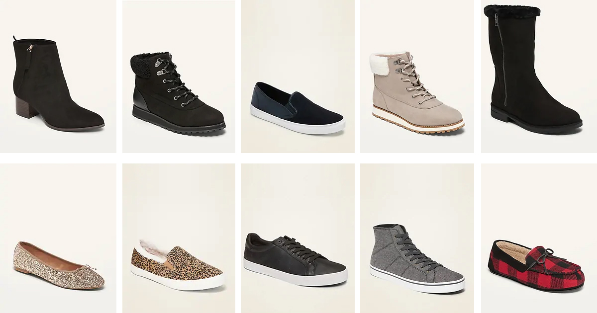 old navy clearance shoes
