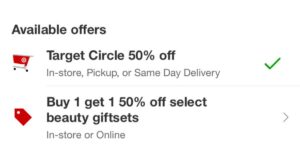 target circle deal