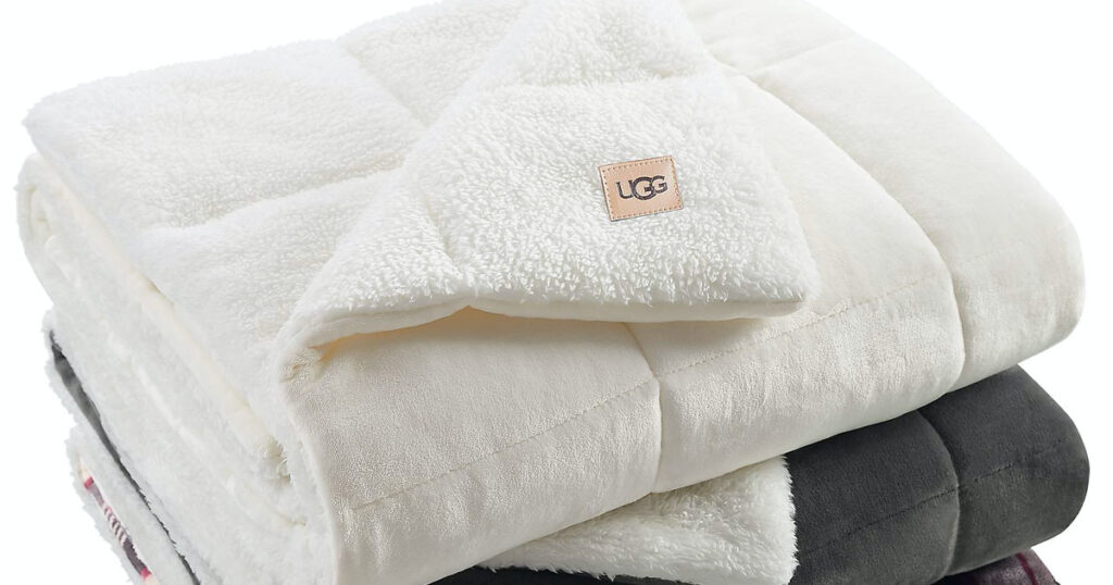 UGG® Avery Quilted Throw Blanket - ONLY $24 (reg $40) - The Freebie Guy®