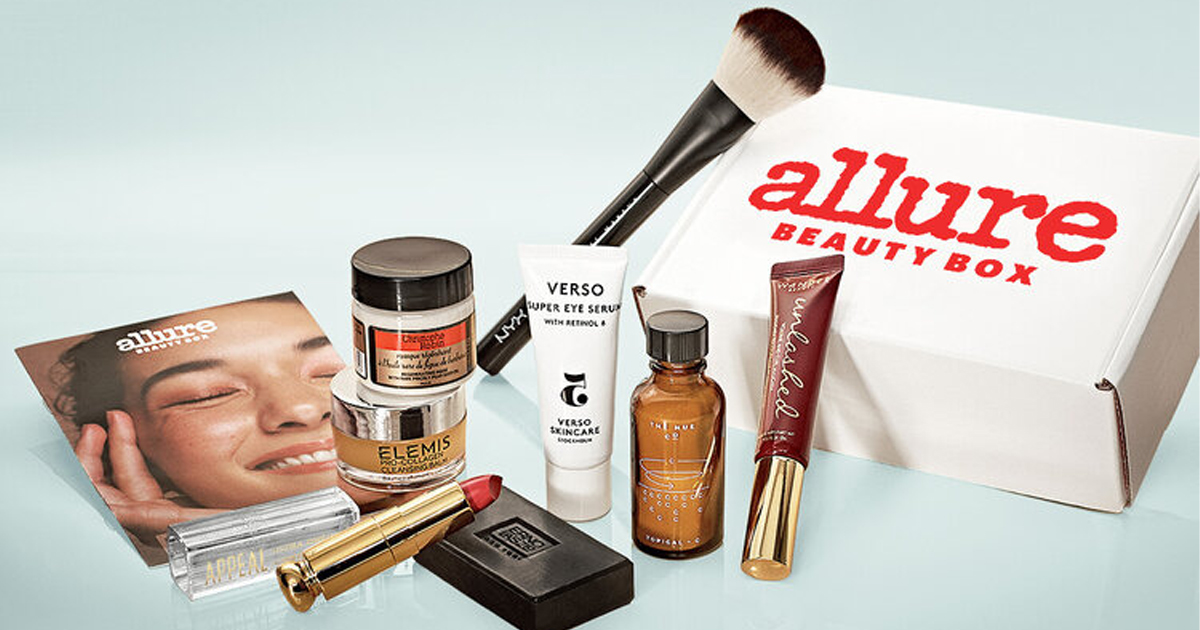 FEBRUARY ALLURE BEAUTY BOX ONLY 23 (200+ VALUE) The Freebie Guy®