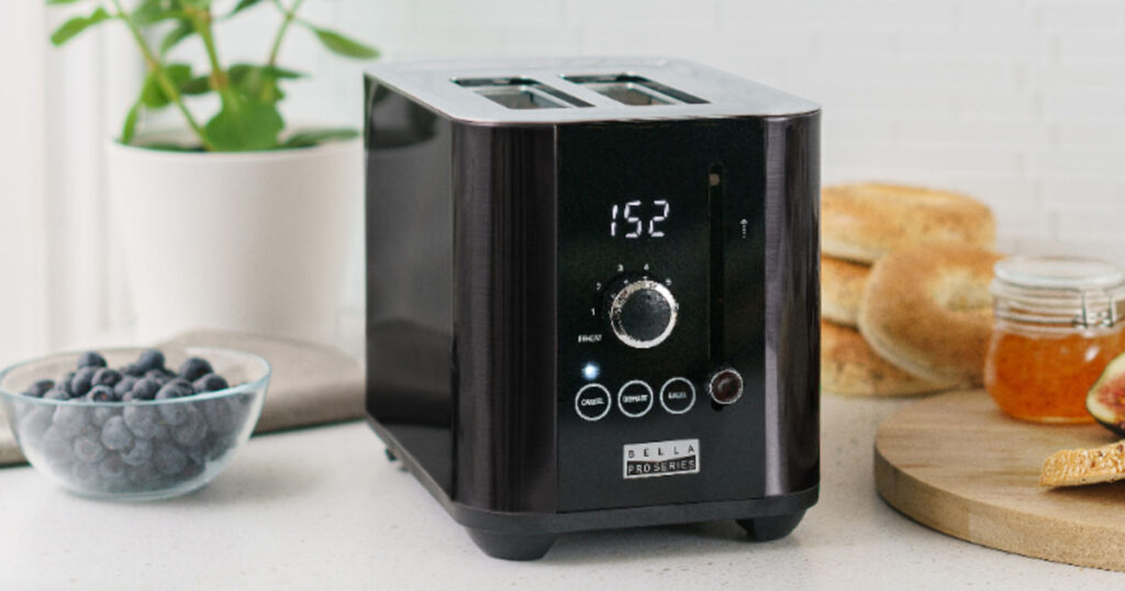 Bella 2 Slice Digital Toaster Only 24.99 (Reg. 49.99) The Freebie Guy®