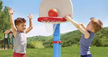 LITTLE TIKES BASKETBALL SET tfg