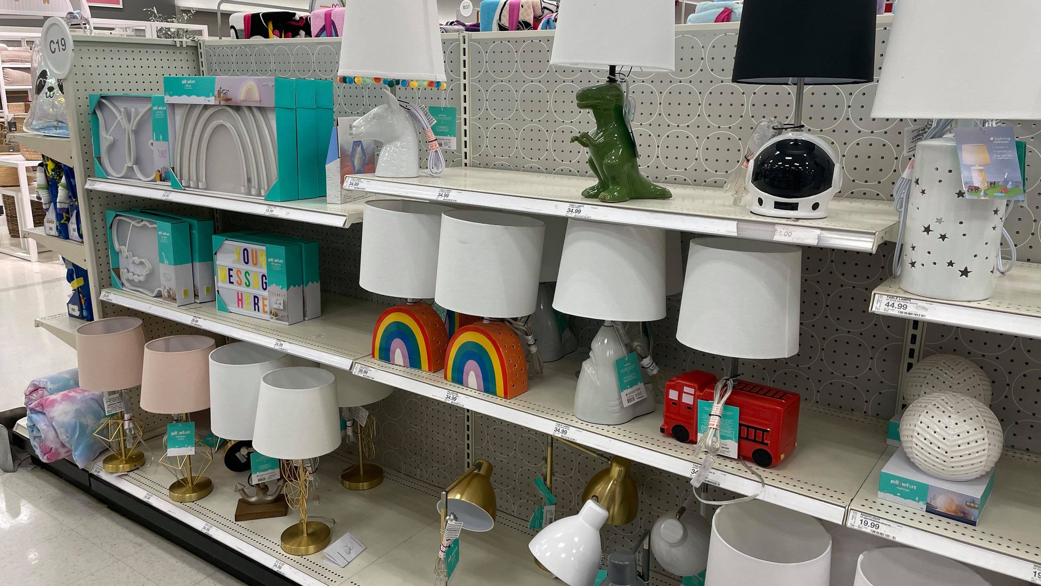 target pillowfort lamp