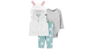 bunny vest set