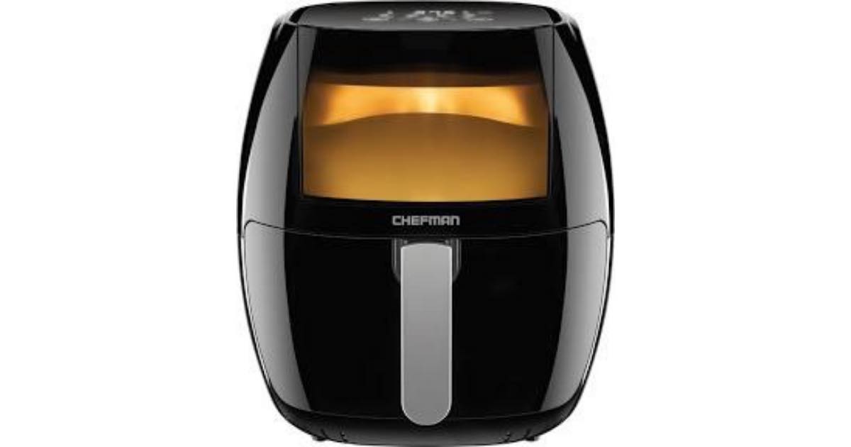 Best Buy Chefman 8 Qt. Air Fryer w/ Viewing Window 69.99 The