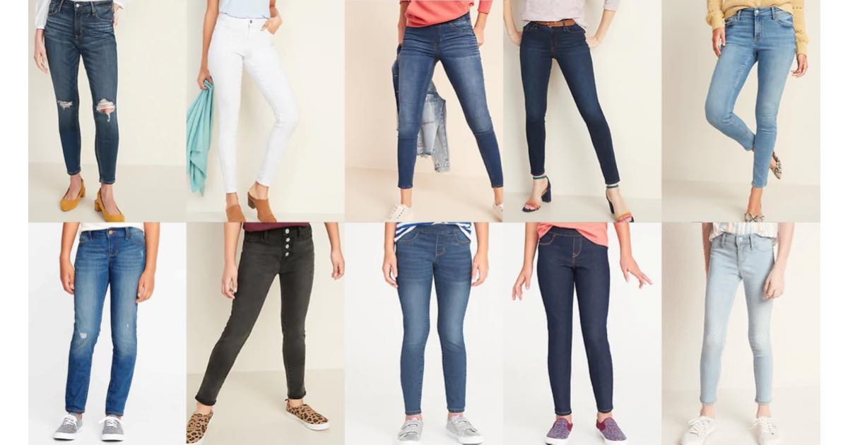 Old Navy - Deal of the Day $12 Girl's Jeans & $15 Women's Jeans - The ...