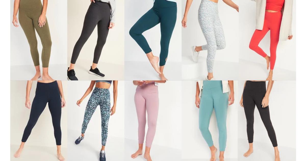 Old Navy - $10 Women's Leggings Today Only - The Freebie Guy®