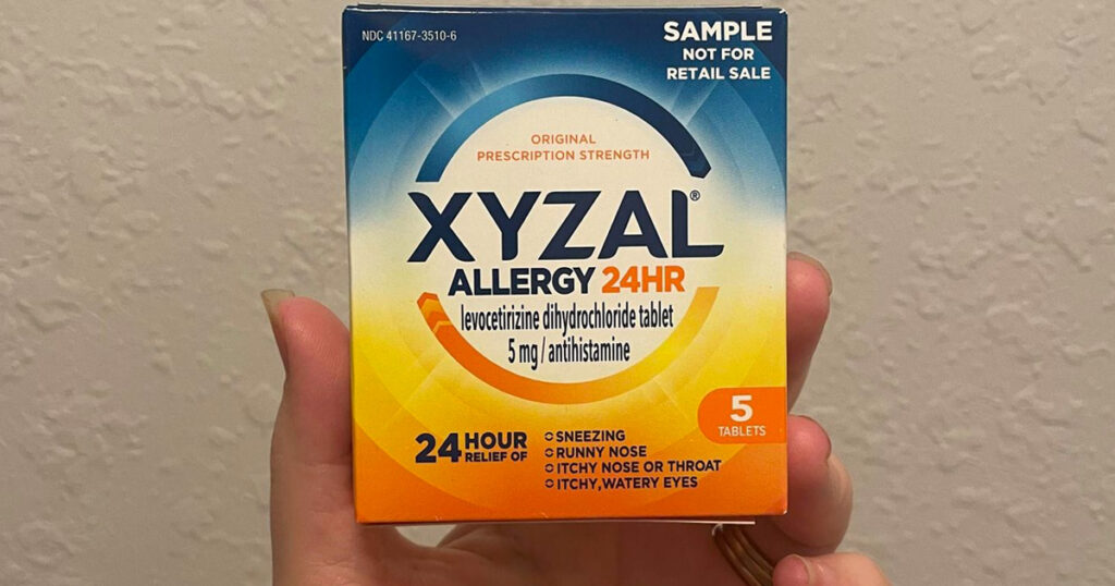 Free Sample of Xyzal Allergy 24HR (Back Again!) The Freebie Guy