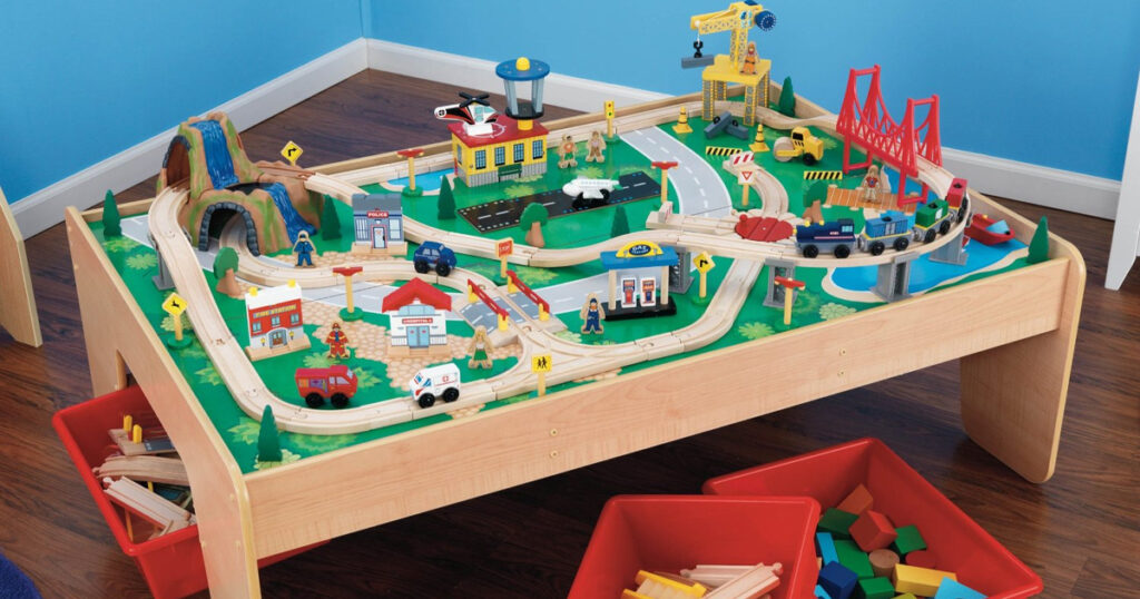 KidKraft Waterfall Mountian Train & Table Set Only $84.99 ...