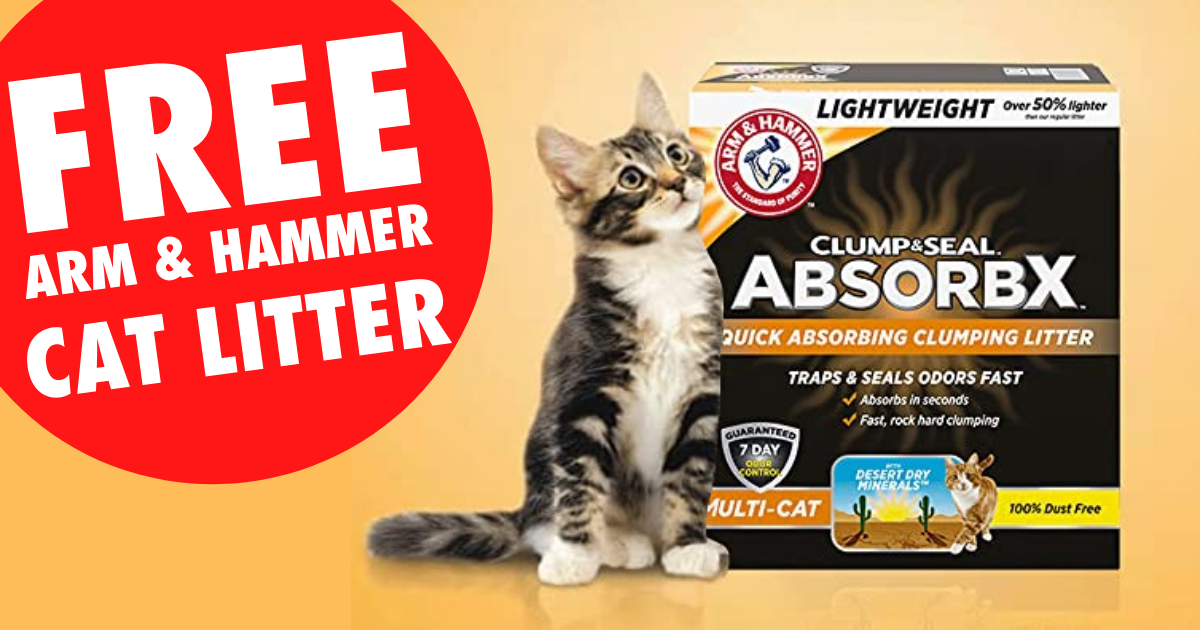 FREE Arm Hammer Cat Litter REBATE OFFERS The Freebie Guy 