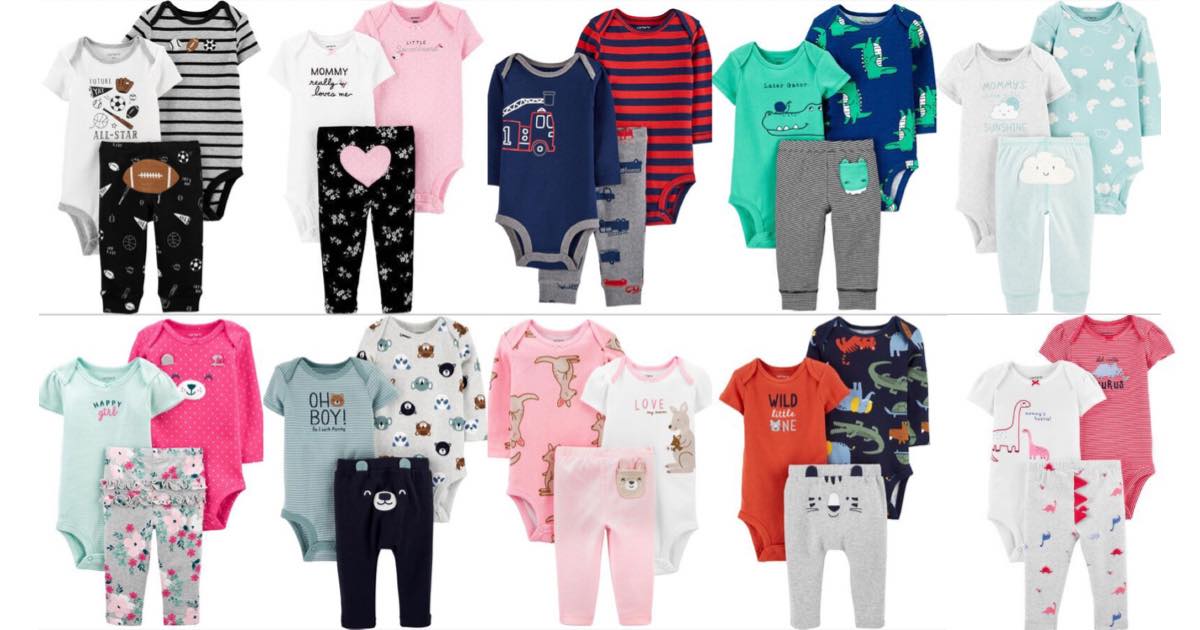 Carter's Doorbuster 11 Little Character Sets The Freebie Guy® ️️️