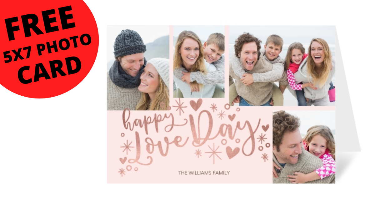 Free 5x7 Photo Greeting Card from CVS The Freebie Guy® ️️️