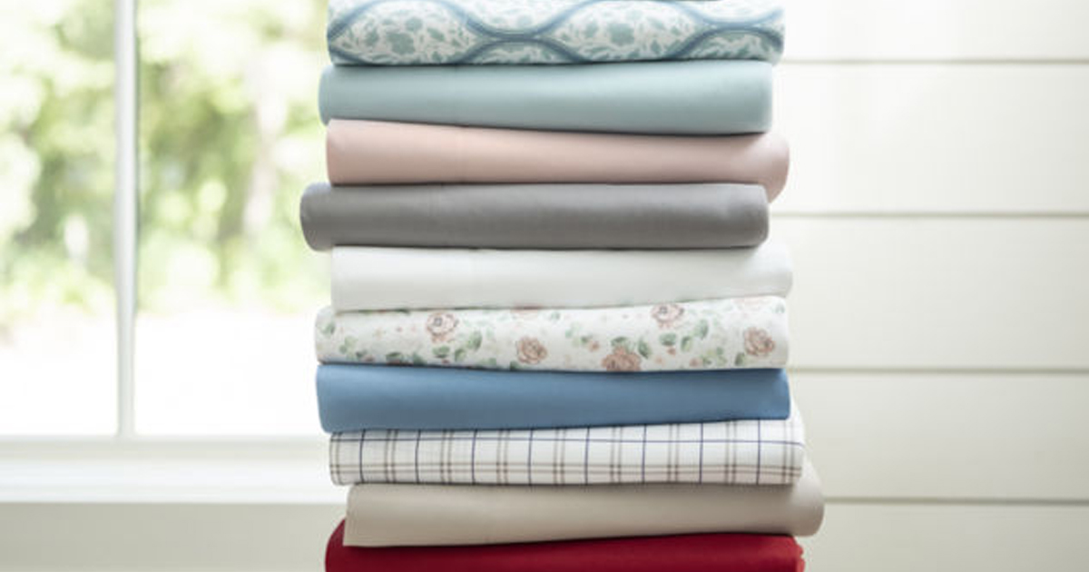 Home Expressions Microfiber Wrinkle Resistant Sheet Sets Starting At $9 ...