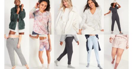 old navy pajama loungewear sale
