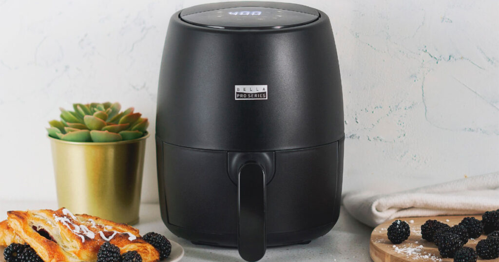 BEST BUY BELLA PRO SERIES 2QT TOUCHSCREEN AIR FRYER ONLY 25 The