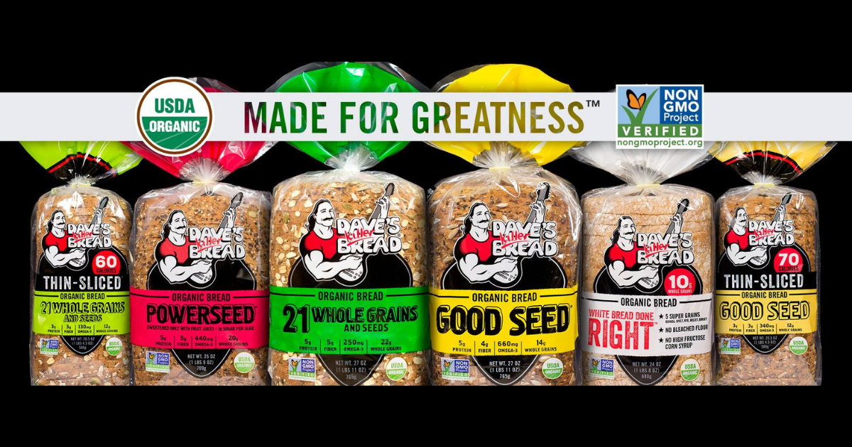 FREE Dave's Killer Bread Product (Printable Coupon) - The Freebie Guy® ️️️