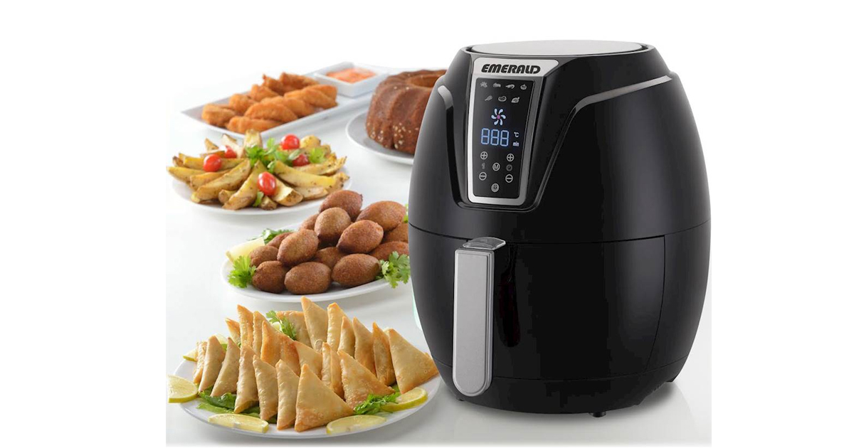 EMERALD 3.2L DIGITAL AIR FRYER ONLY $34.99 (REG $100) - The Freebie Guy