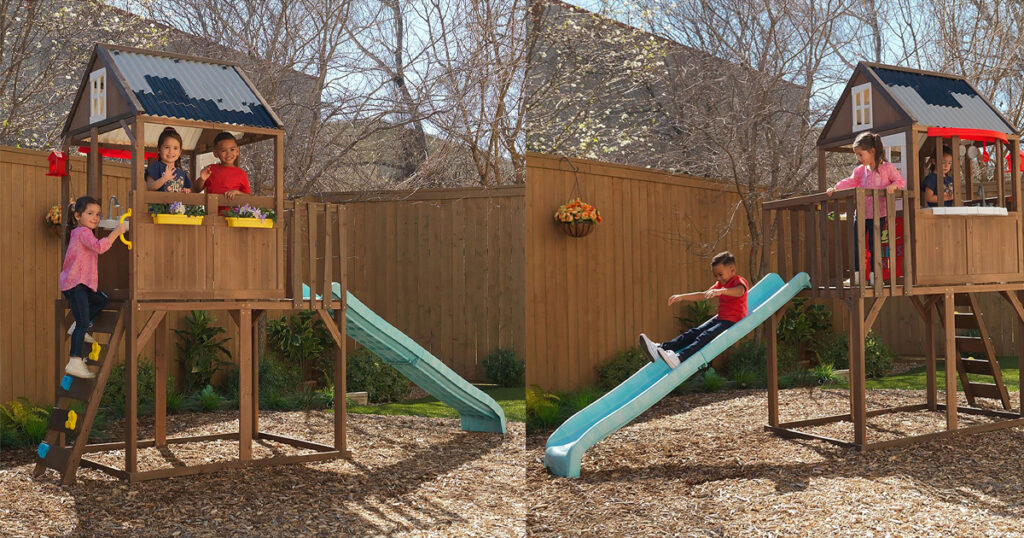 ZULILY KIDKRAFT RYAN'S WORLD SECRET CLUBHOUSE PLAYSET ONLY 495 The