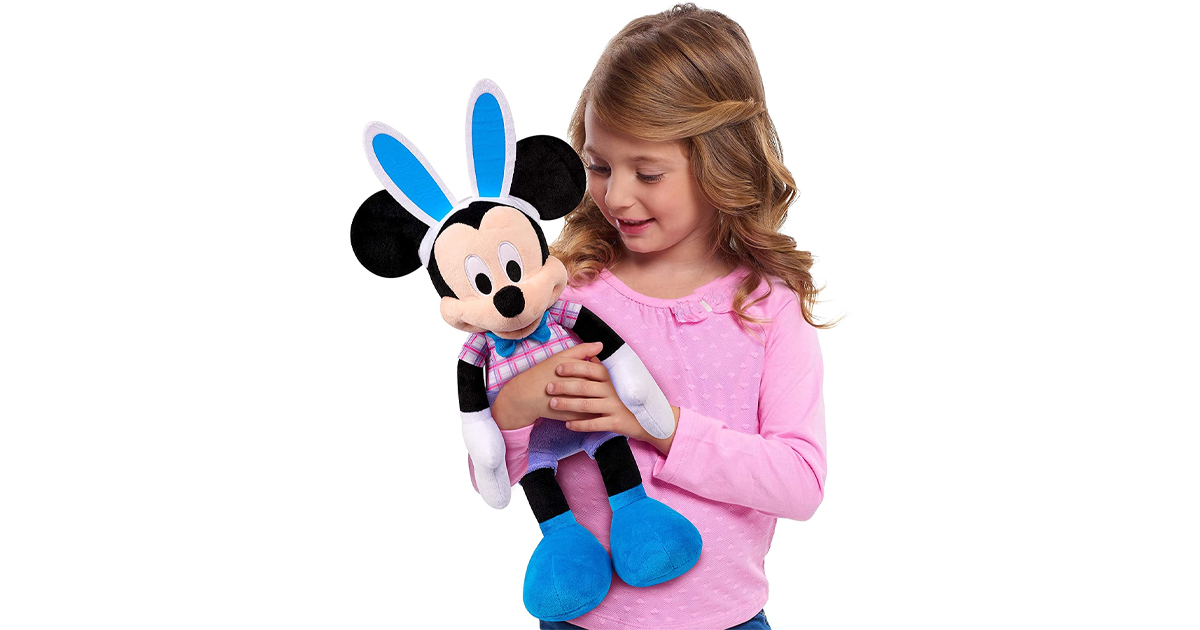 mickey mouse easter stuffed animal