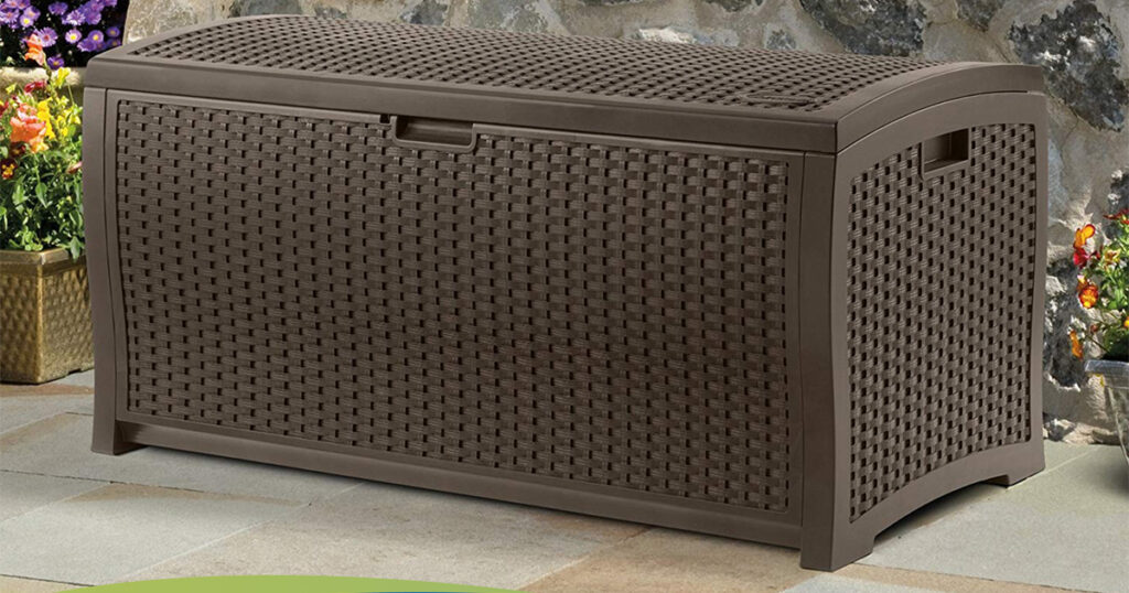 WALMART - SUNCAST 99 GALLON OUTDOOR DECK STORAGE BOX ONLY $99 (REG ...