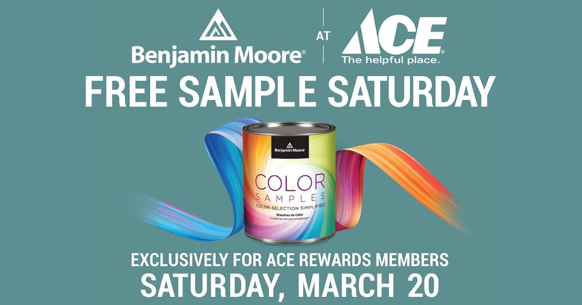 Ace Hardware Free Sample Saturday (March 20th) The Freebie Guy®