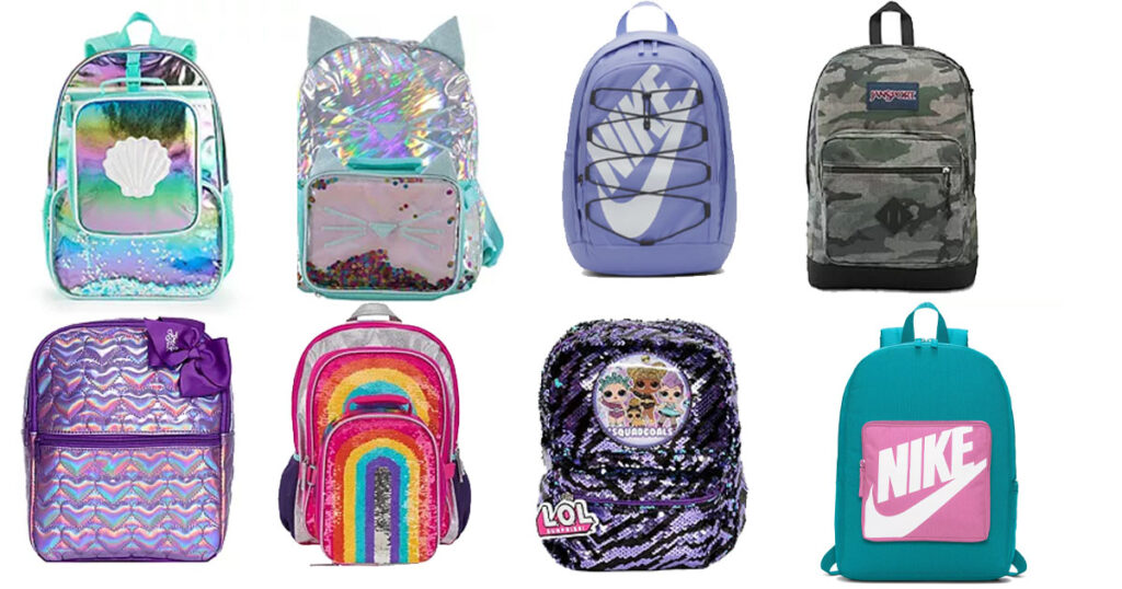 kohls backpack purses