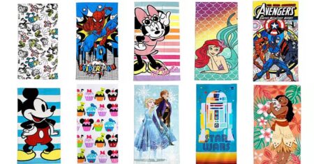 beach towels shop disney