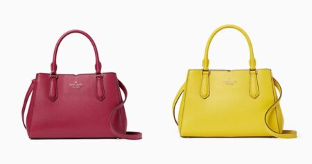 kate spade tippy small triple compartment satchel