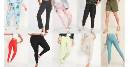 old navy active bottoms