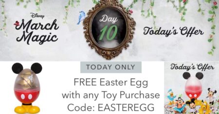 shop disney free easter egg