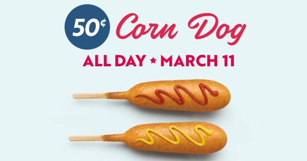 50 Cent Corn Dogs at Sonic TODAY ONLY! The Freebie Guy®
