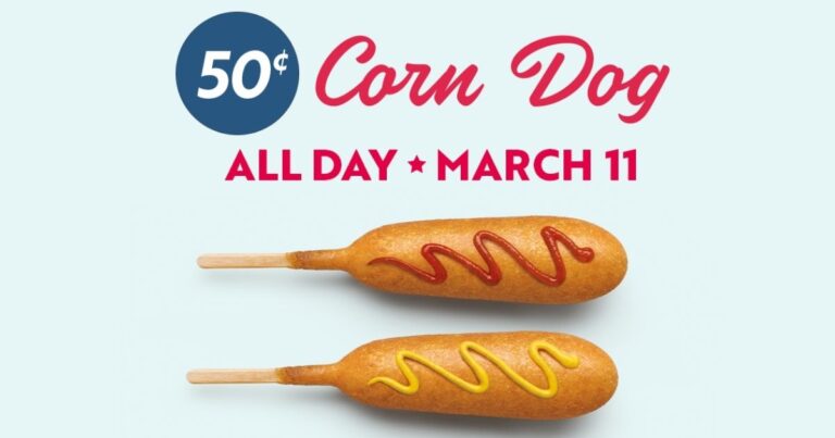 50 Cent Corn Dogs at Sonic TODAY ONLY! - The Freebie Guy®
