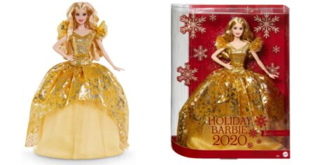 le holiday barbie walmart