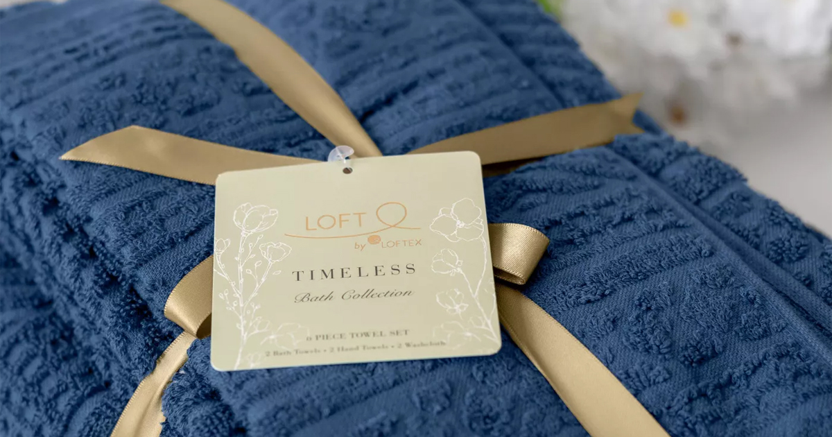 pc Apothecary Bath Towel Set LOFT by Loftex